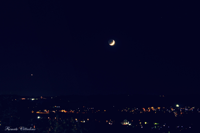 La Luna e Venere
