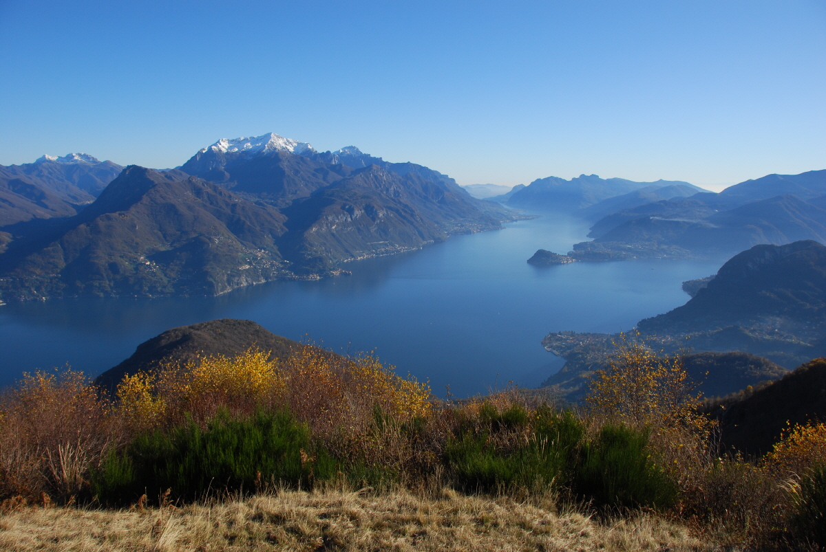 Veduta dal Rifugio Menaggio