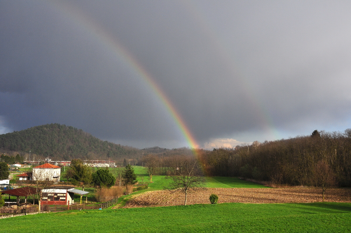 Arcobaleno primaverile