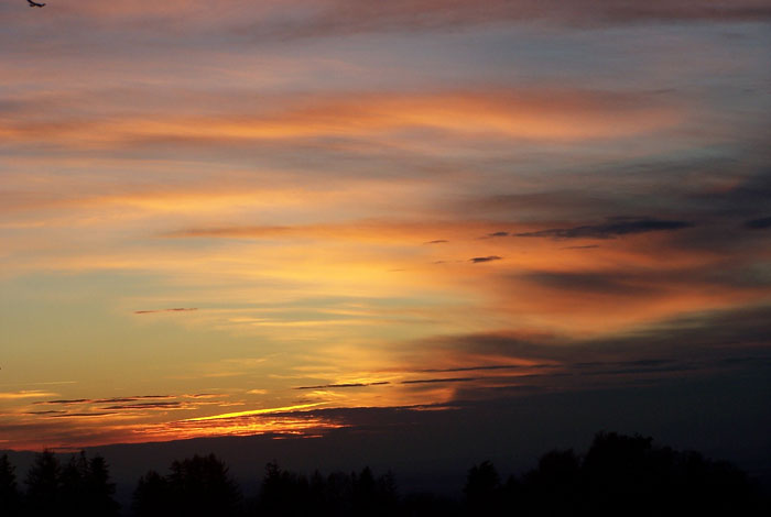 Cirrostratus lenticularis (Cs)