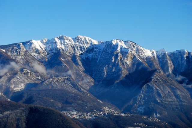 Il M.Generoso dal lato svizzero