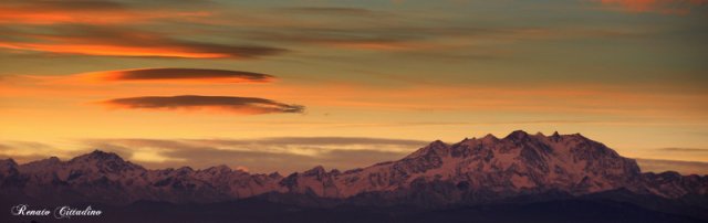 Panorama sul Rosa