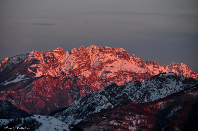Tramonto sul Resegone