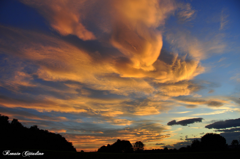 Tramonto imponente