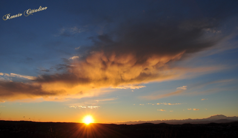 La magia di un tramonto
